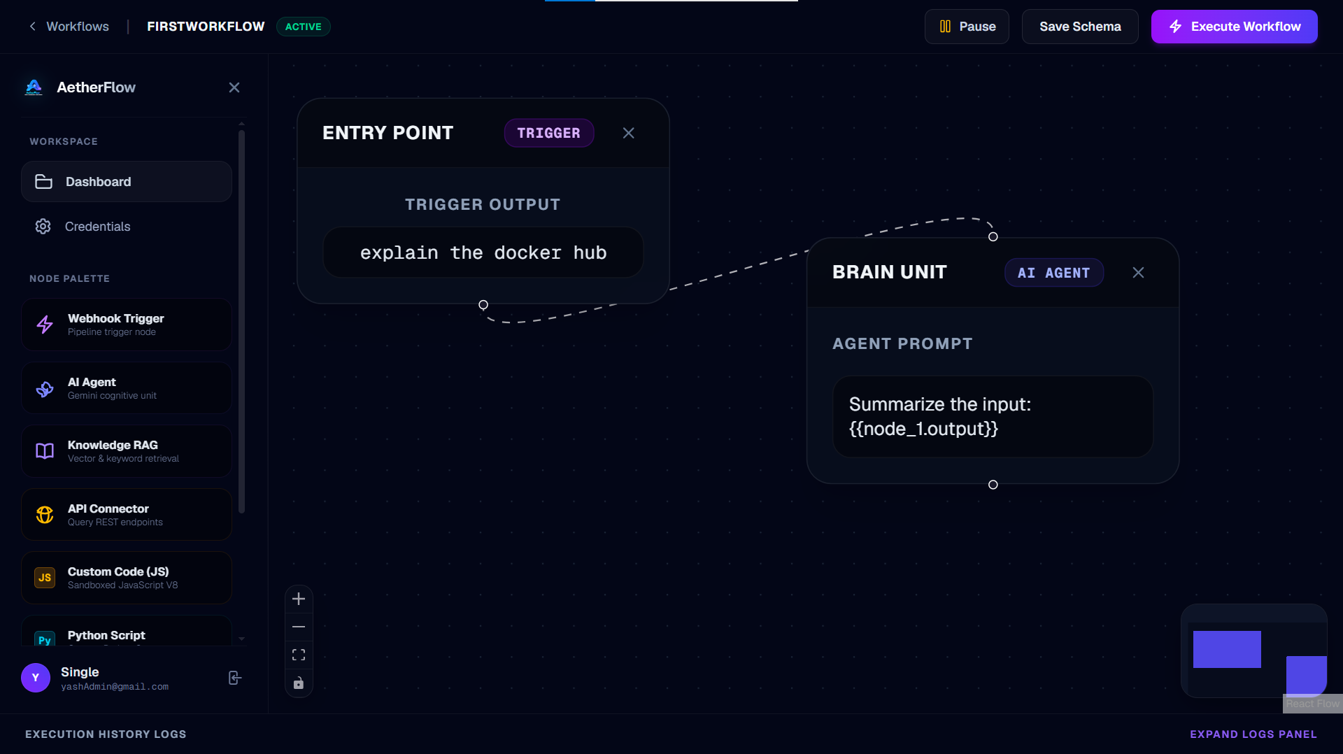 AetherFlow: Distributed Agentic Workflow Engine & Enterprise Hybrid RAG Project